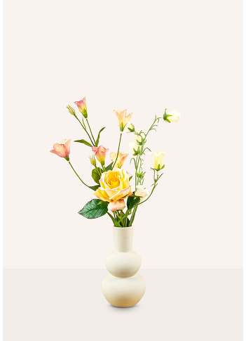 Peachy Flow set (+ vase)