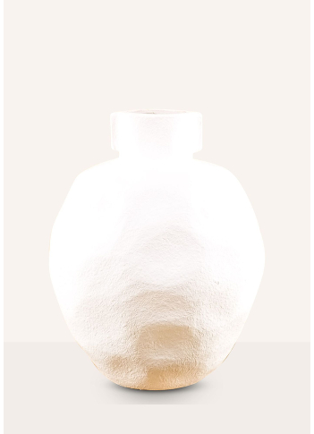 Jada White L vase